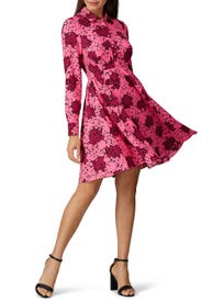 Pink Bubble Dot Smocked Dress by kate spade new york