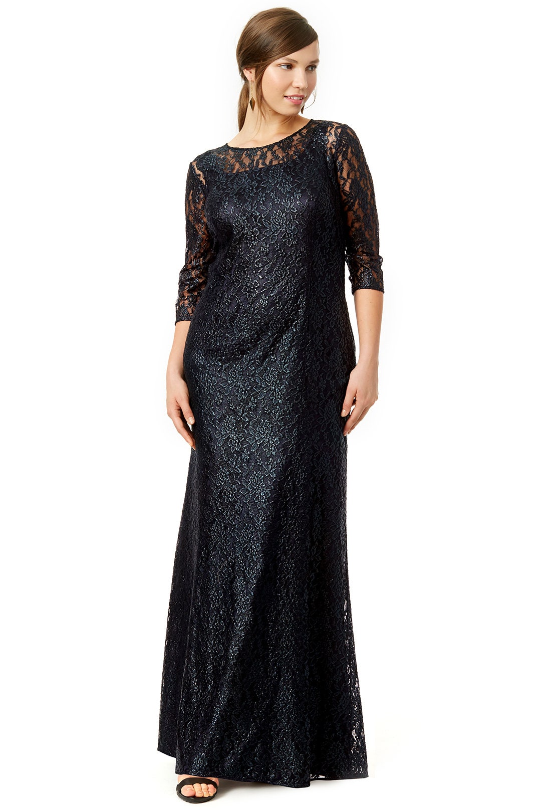 Navy Times Gown by Kay Unger | Rent the Runway