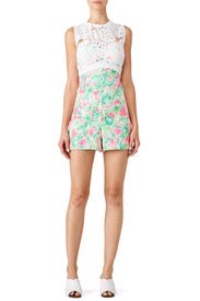 Floral Sadie Romper by Lilly Pulitzer