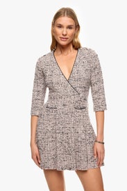 Tweed Mini Dress by Maje