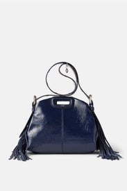 Miss M Navy Mini Crossbody by Maje
