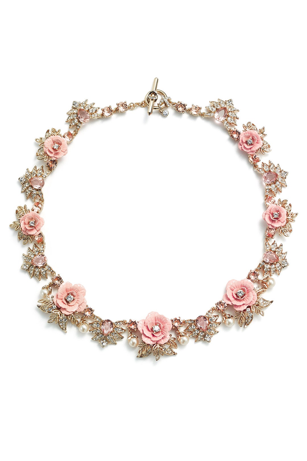 Blush Spring Meadow Collar by Marchesa Jewelry 1