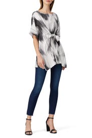 Painted Ikat Top by Natori
