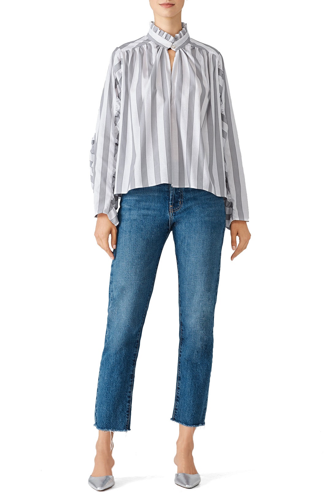 Striped Elizabeth Top by Petersyn 0