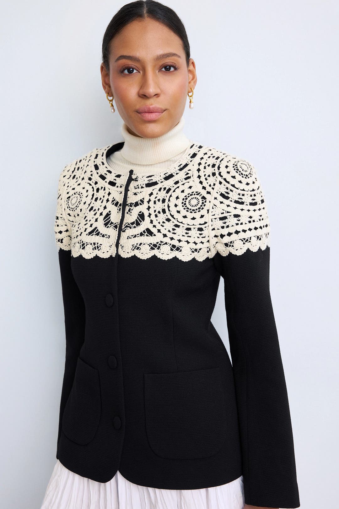 Nara Crochet Jacket by Sea New York | Rent the Runway