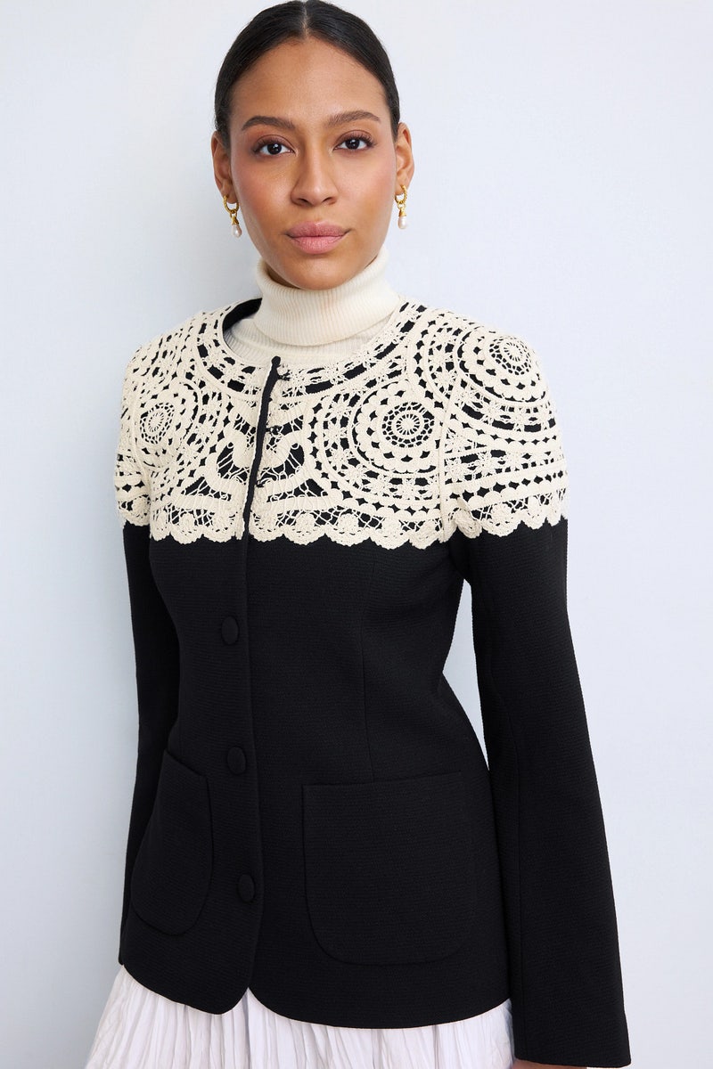 Nara Crochet Jacket by Sea New York - Photo 0