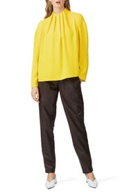 Esme High Neck Top by Tibi