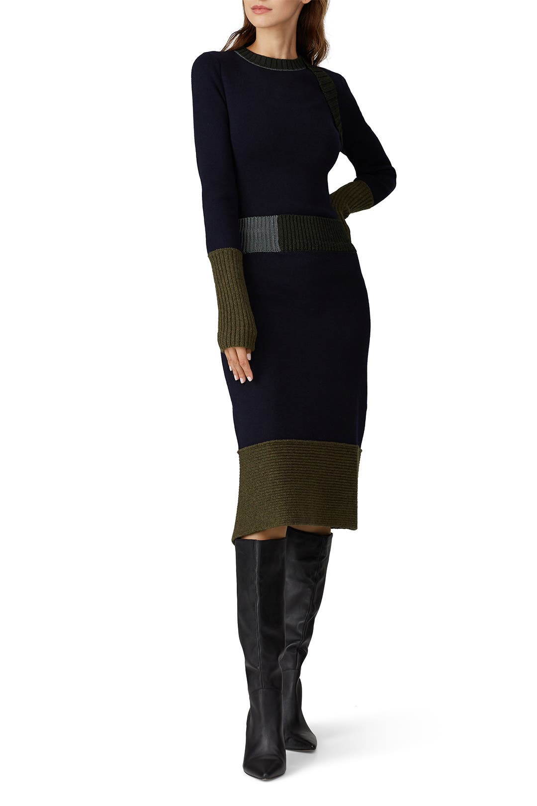 Chunky Trim Sweater by Victoria Beckham | Rent the Runway