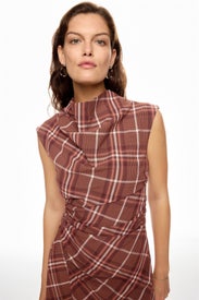 Burke Draped Dress by SIMKHAI