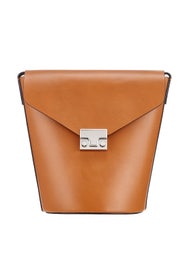 Brown Flat Bucket Bag by Loeffler Randall