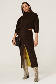 Brushed Viscose Cutout Dress by Proenza Schouler