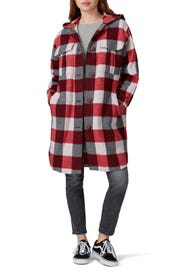 Plaid Beck Coat by rag & bone