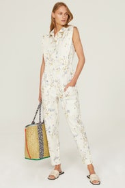 Floral Utility Jumpsuit by Scotch & Soda