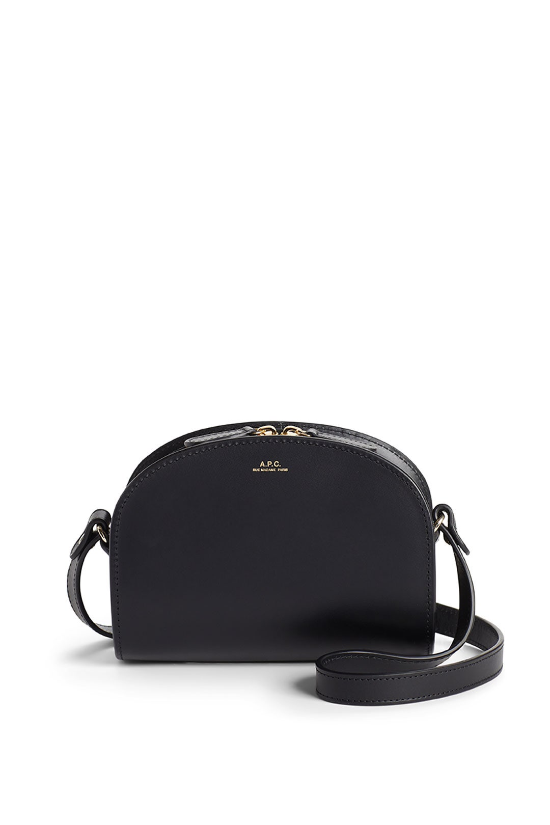 Black Demi Lune Mini Bag by A.P.C. Accessories 0
