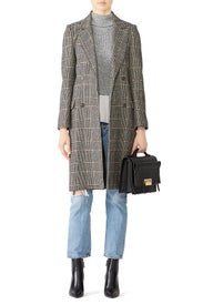 Plaid Kensington Coat by ASTR the Label