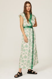 Yuni Wrap Dress by Saunders x RTR