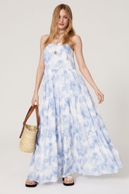 Clarissa Tie Dye Maxi by SIMKHAI