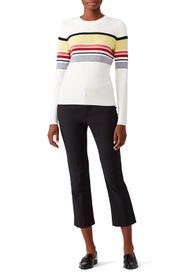 Stripe Knit Sweater by Jason Wu