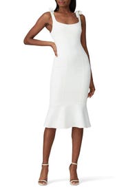 White Ellery Dress by LIKELY