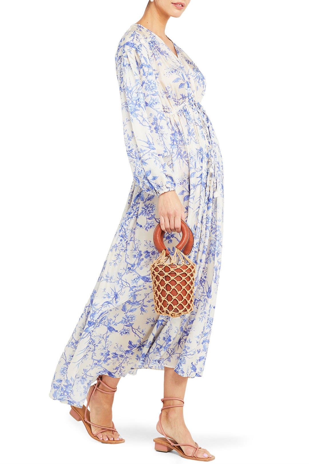 Blue Floral Verona Maxi by o.p.t. 0