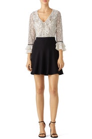 White Viola Top by Paper Crown
