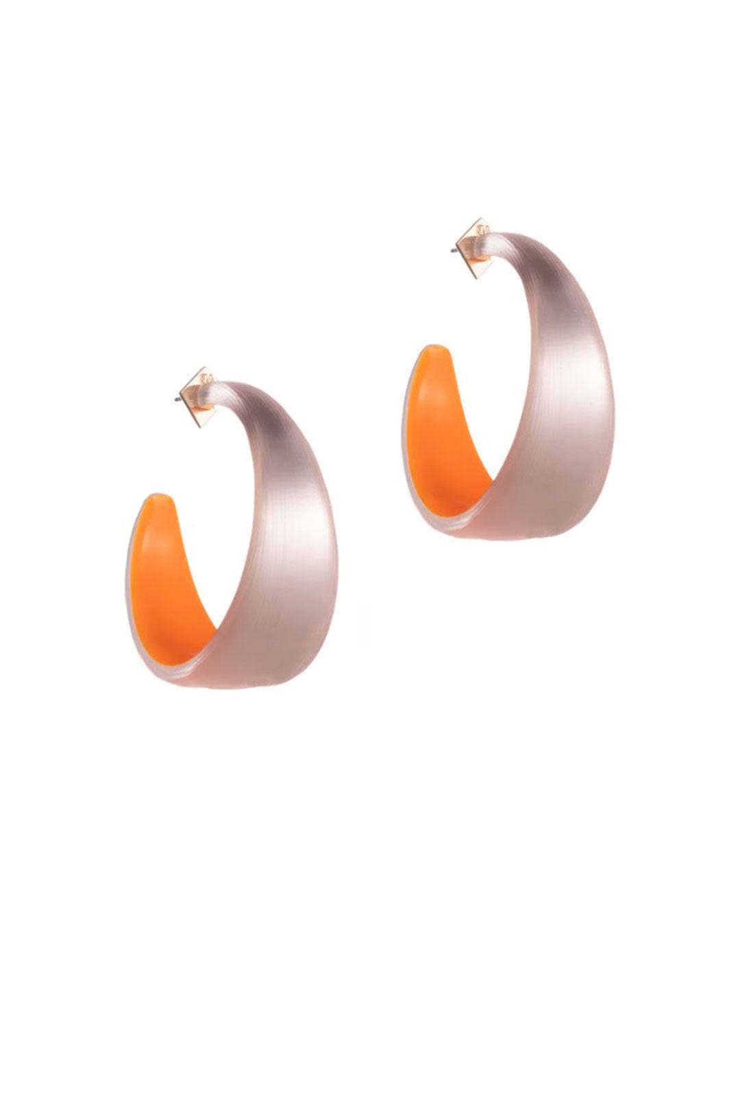 Wide Graduated Medium Hoops by Alexis Bittar