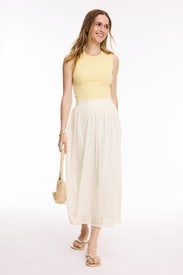 Eyelet Maxi Skirt by Area Stars
