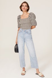 Keys to the Gingham Top by BB Dakota