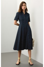 Cotton Poplin Dress by Club Monaco