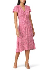 Pink Cecilia Dress by Diane von Furstenberg