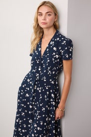 Hampton Short Sleeve Day Dress by Polo Ralph Lauren
