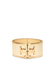 Ivory Raised Logo Cuff by Tory Burch Accessories