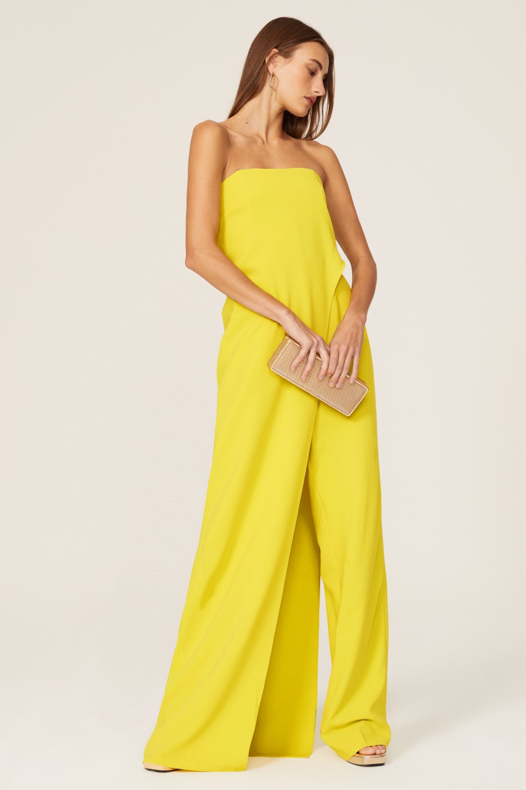 Lil Crepe Jumpsuit by HALSTON 0