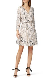 Arabella Printed Wrap Dress by Habitual