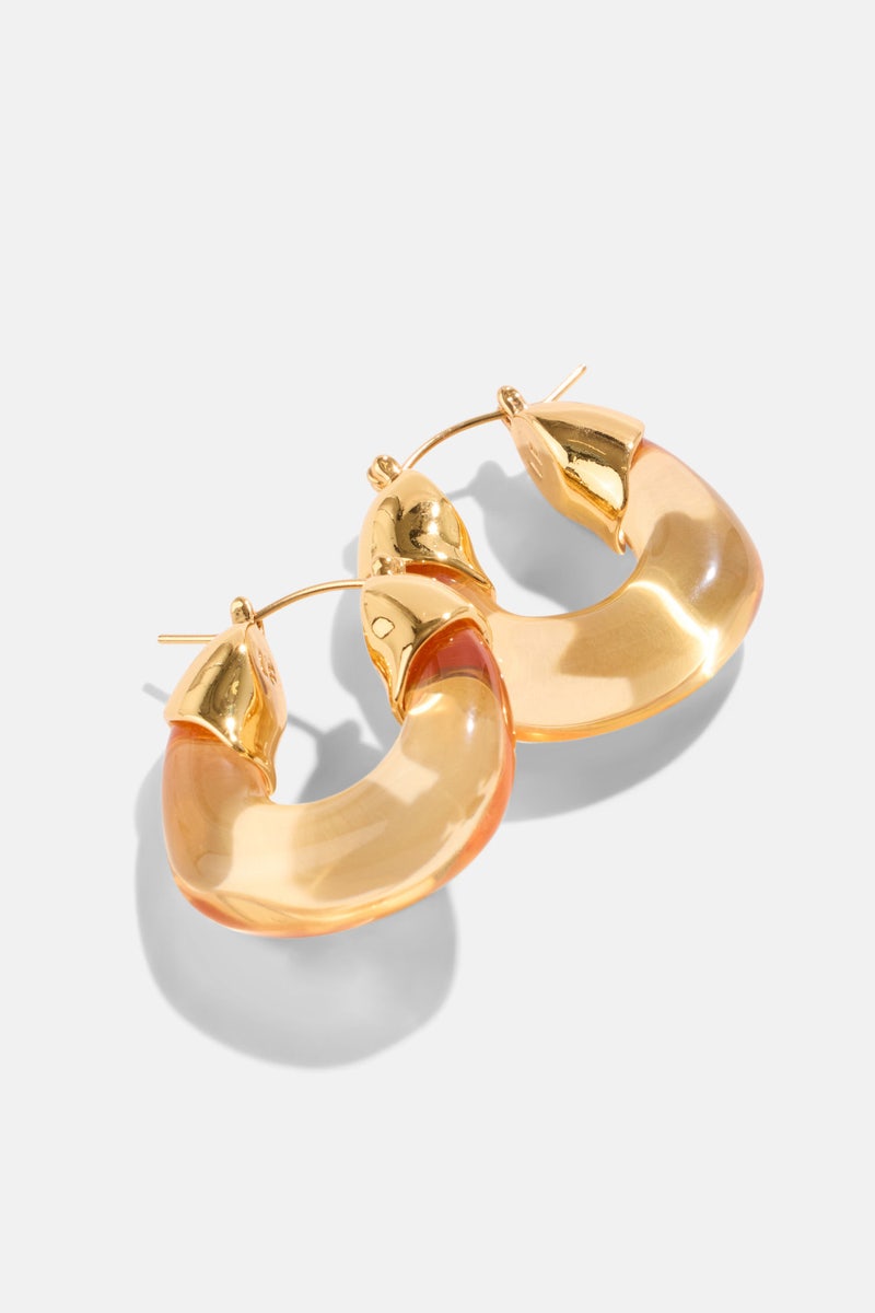 Mini Organic Earrings by Lizzie Fortunato - Photo 1