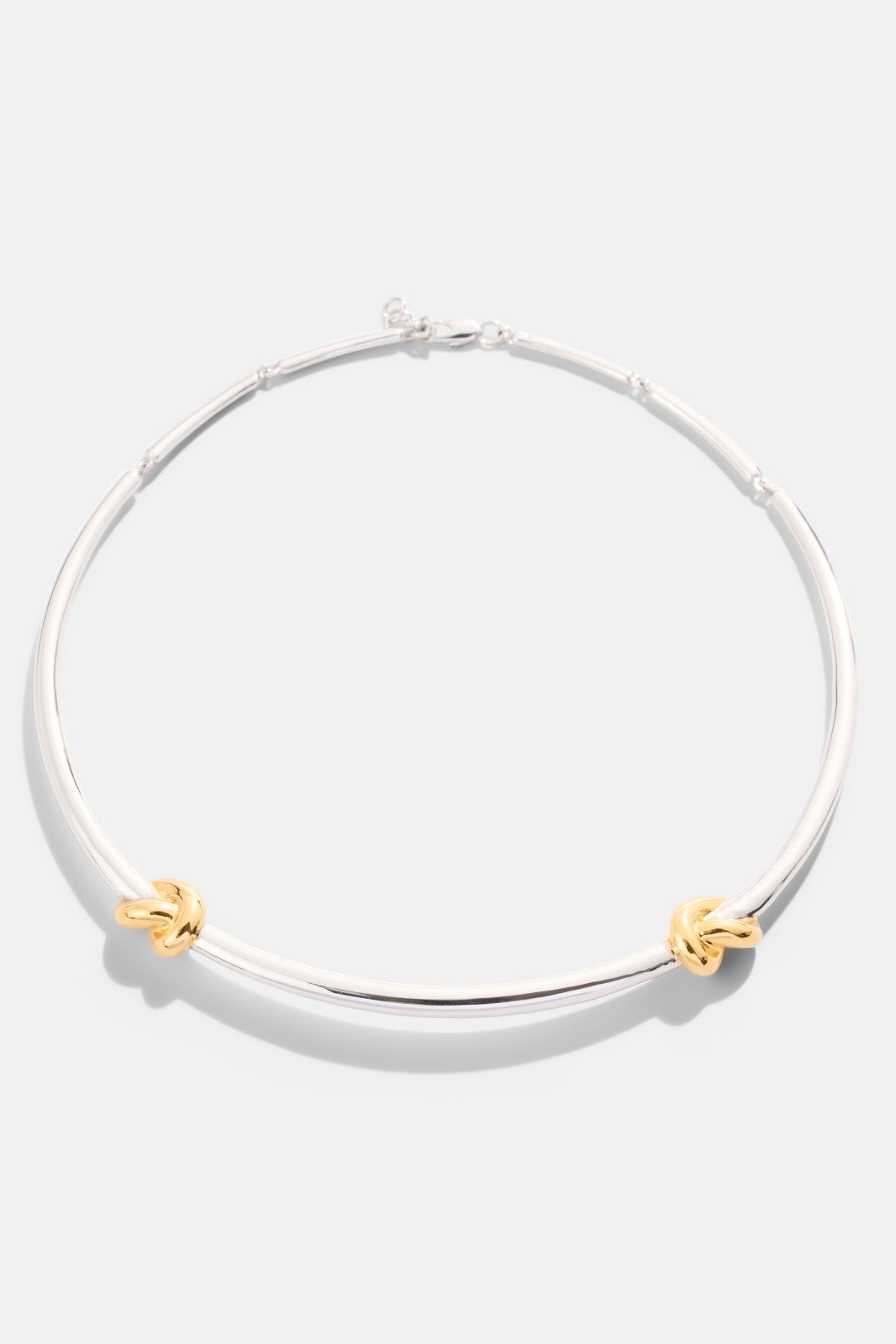 Lucy Williams Knot Torque Necklace by Missoma 1