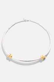 Lucy Williams Knot Torque Necklace by Missoma