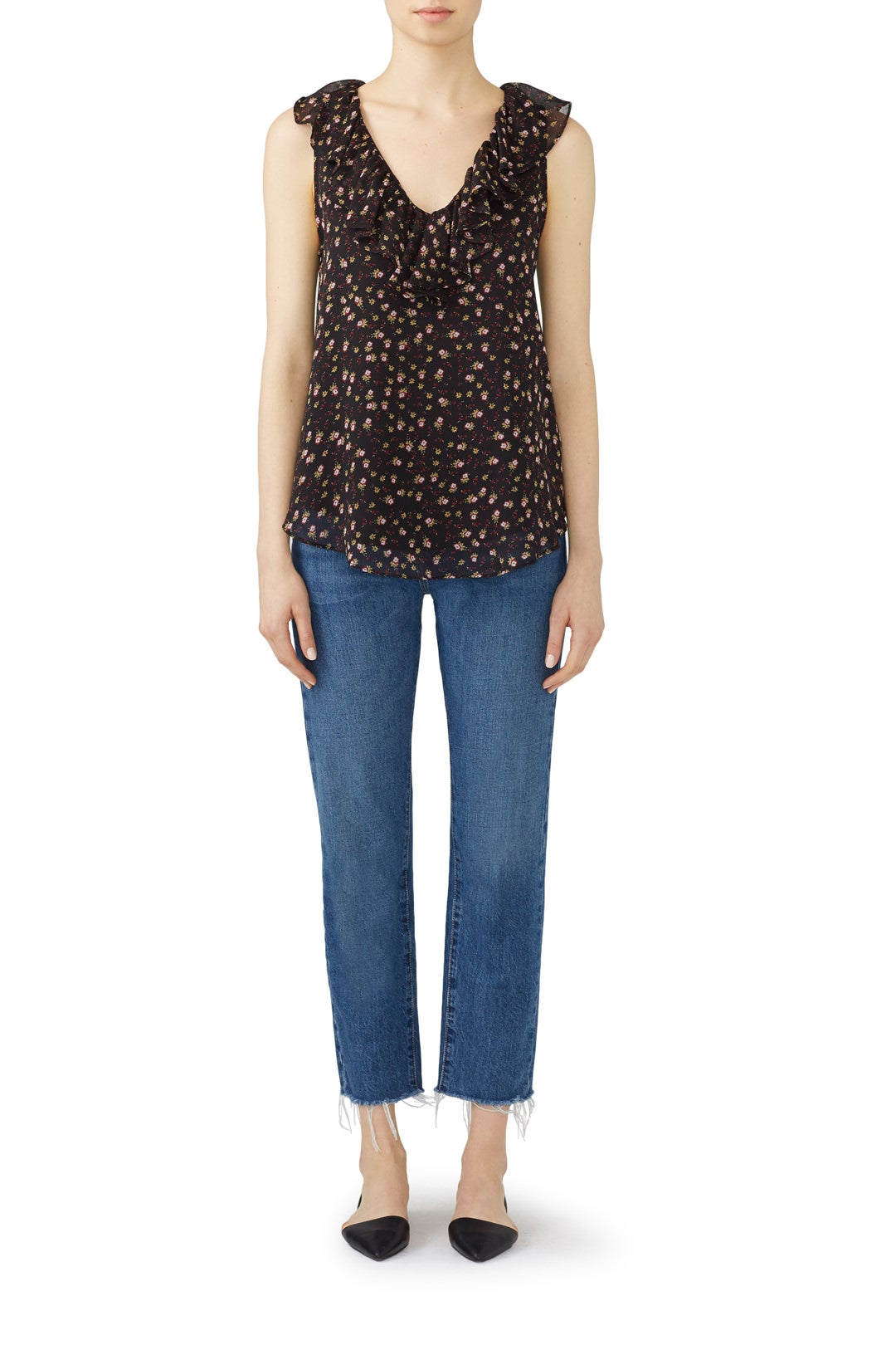 Black Carlisle Top by Rebecca Minkoff 0