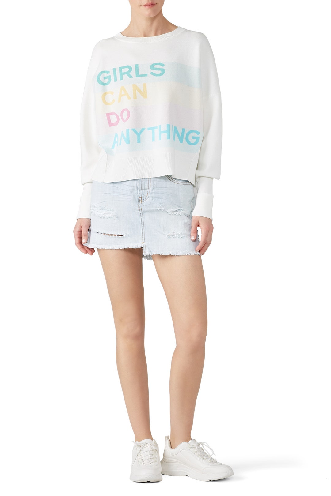 Girls Can Do Anything Sweatshirt by Zadig & Voltaire 0