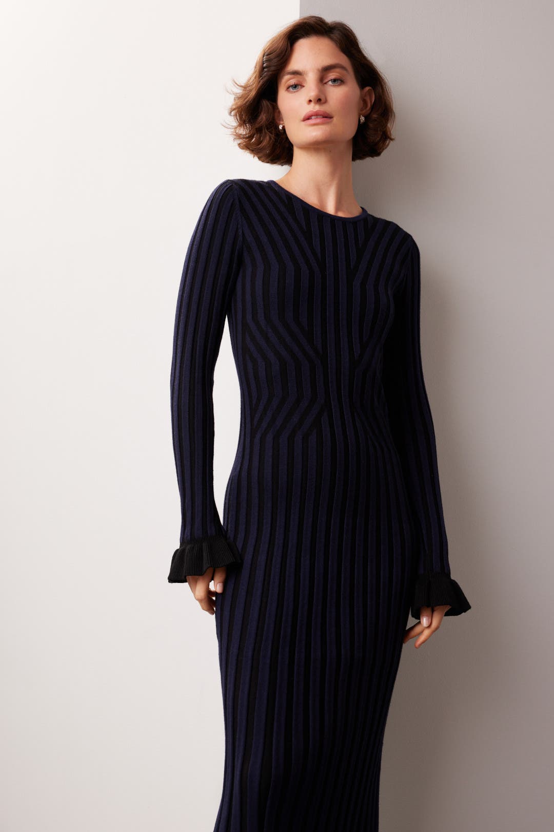Flare Sleeve Knit Dress by Adam Lippes x RTR | Rent the Runway