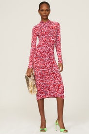 Red Ansel Dress by A.L.C.