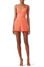 Papaya Amelia Romper by Jay Godfrey