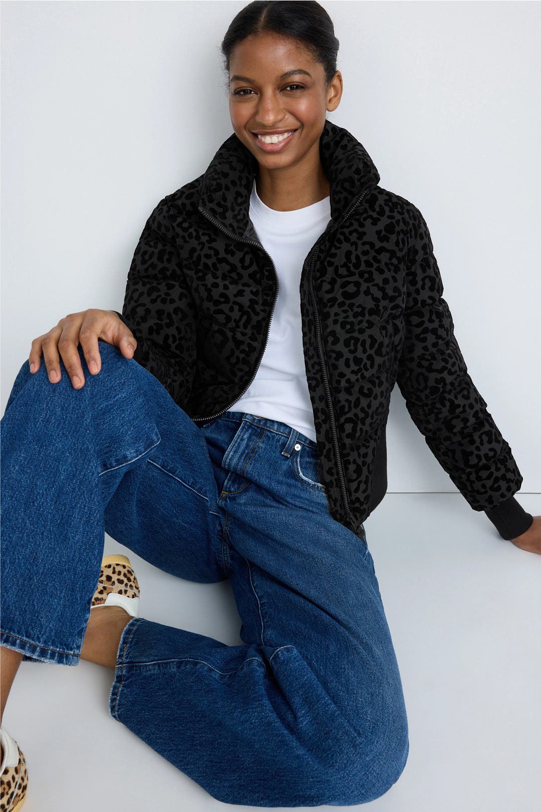 Mackage Yaya Puffer Coat Black-print