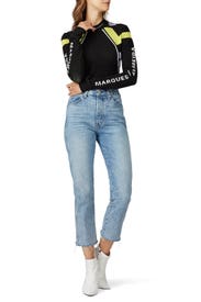 Jacquard Knit Logo Sweater by Marques' Almeida