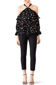 Black Bee Blouse by Shoshanna