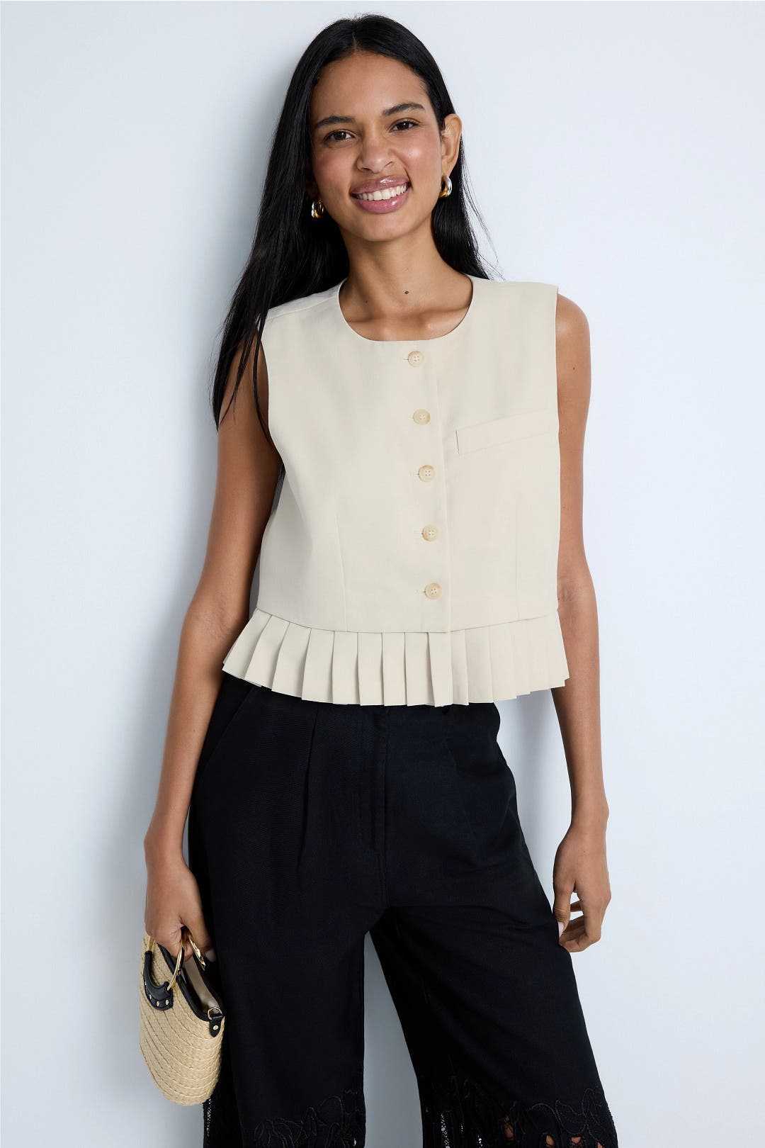 Angelina Suiting Vest by Sea New York | Rent the Runway