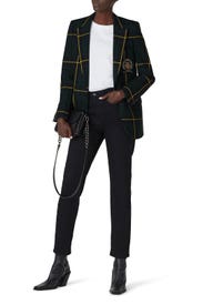 Green Plaid Blazer by Tommy Hilfiger