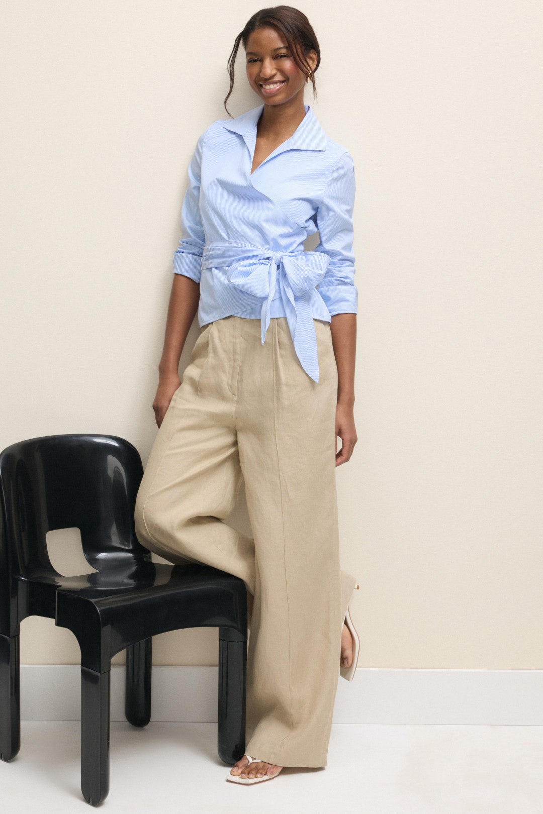 Hilary Wrap Top by Ann Mashburn 0