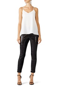 Black Sparkle Leggings by cupcakes and cashmere