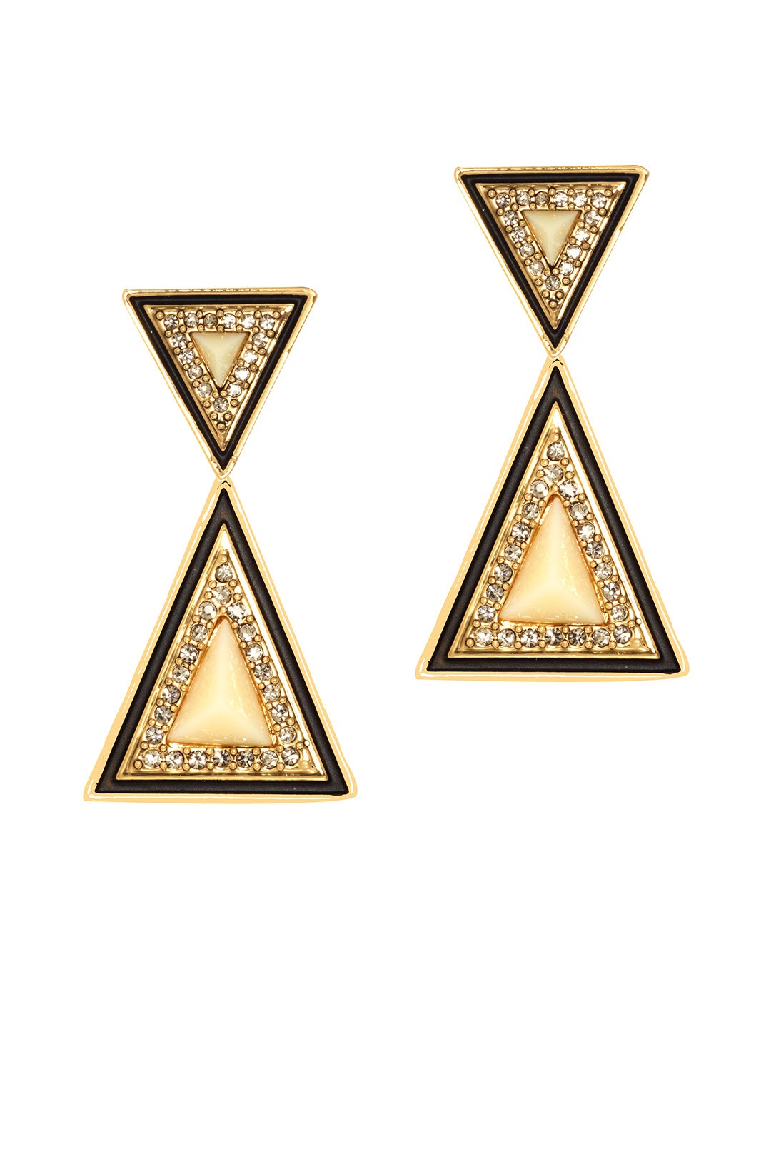 Teepee Earrings by House of Harlow 1960